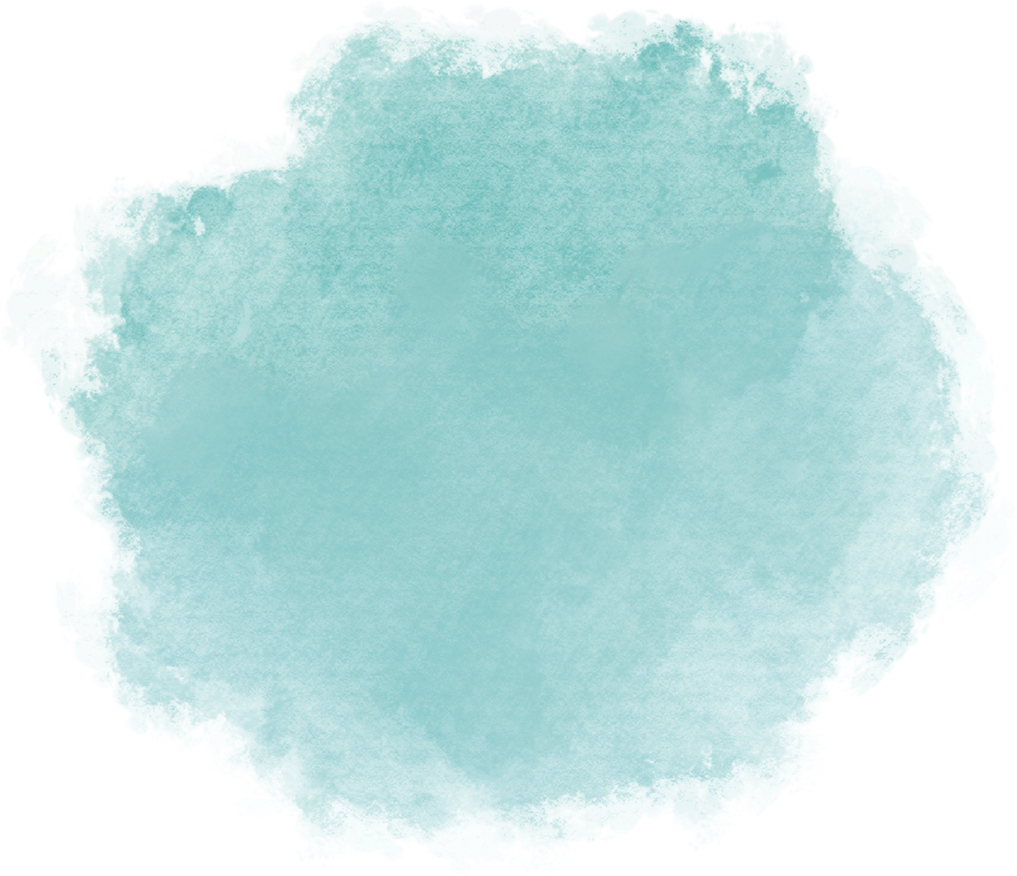 Mint green  watercolor stain paint background splash texture